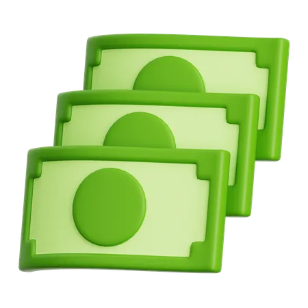 Money Cash1  3D Icon