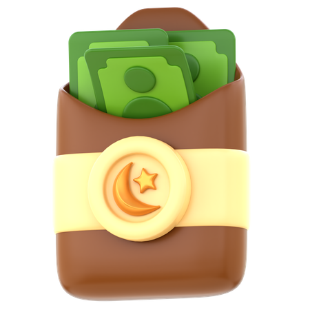 Money charity  3D Icon