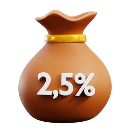 Money Charity  3D Icon