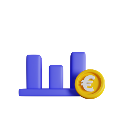 Money Chart  3D Icon