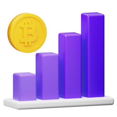 Money chart  3D Icon