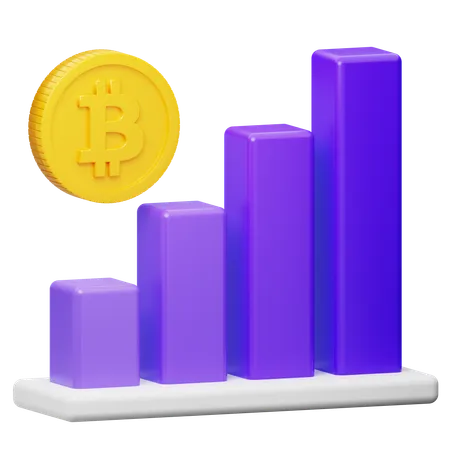 Money chart  3D Icon