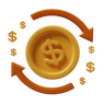 money circulation symbol