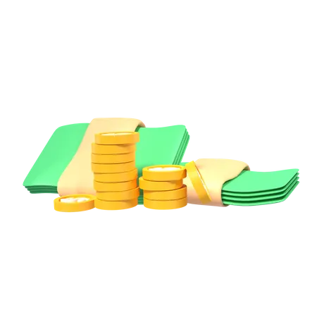 Money Coin  3D Icon