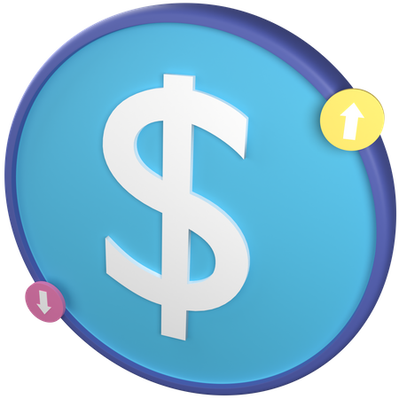 Money Coin  3D Icon