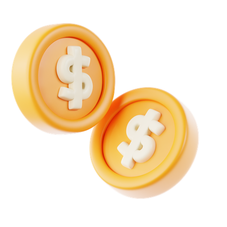 Money Coin  3D Icon