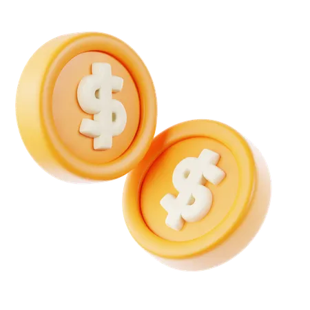 Money Coin  3D Icon