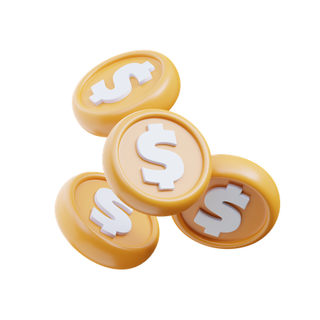 Money Coin  3D Icon