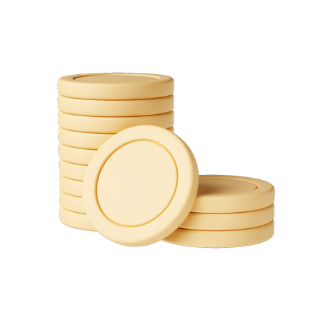 Money Coins  3D Icon