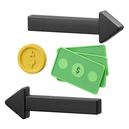 Money Conversation  3D Icon