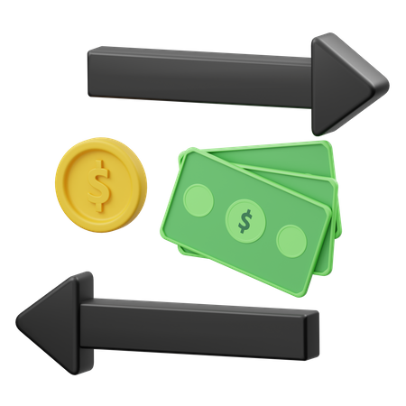 Money Conversation  3D Icon