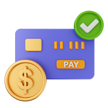 Money Credit Card  3D Icon