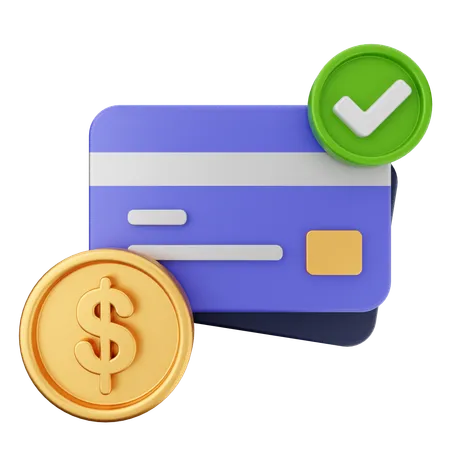 Money Credit Card  3D Icon