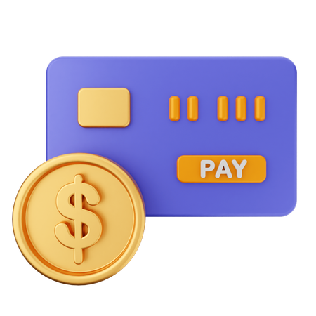 Money Credit Card  3D Icon