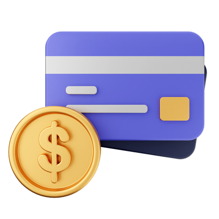 Money Credit Card  3D Icon