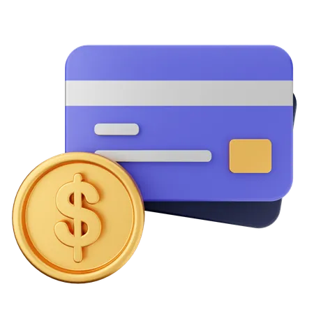 Money Credit Card  3D Icon