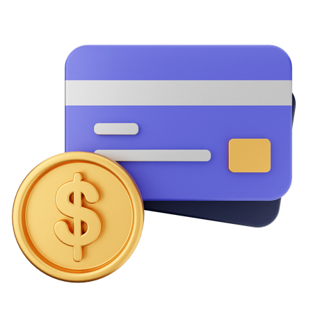 Money Credit Card  3D Icon
