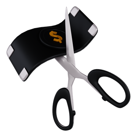 Money Cut  3D Icon