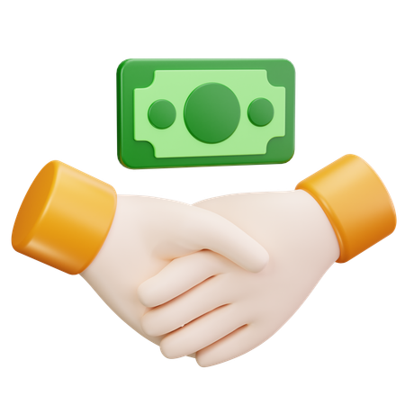 Money Deal  3D Icon