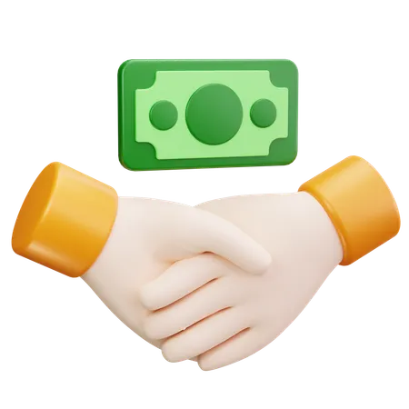 Money Deal  3D Icon