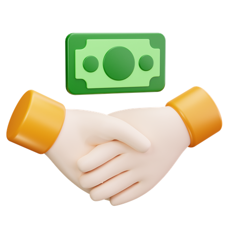 Money Deal  3D Icon