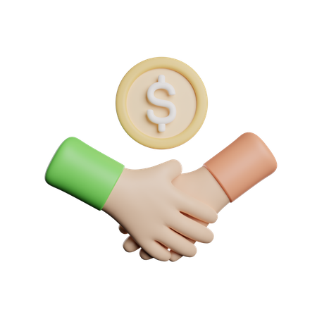 Money Deal  3D Icon