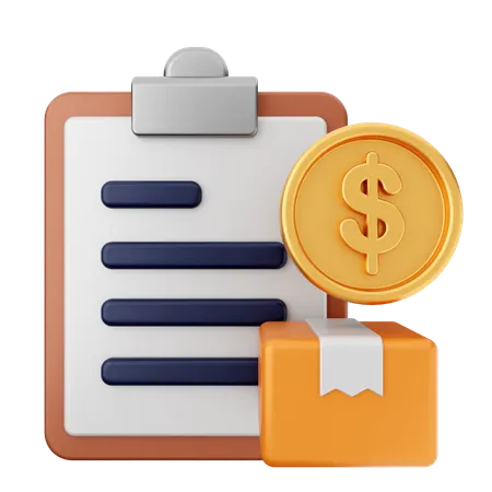 Money Delivery  3D Icon