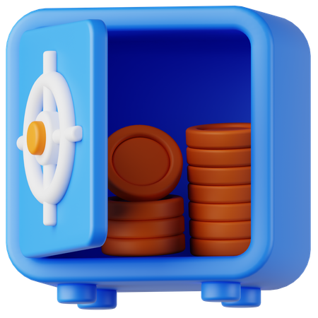 Money Deposit  3D Icon