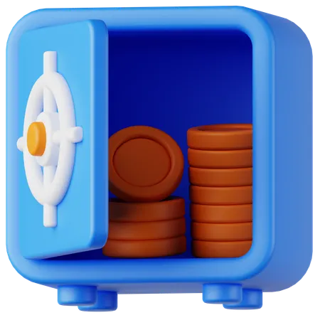 Money Deposit  3D Icon