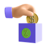 direct deposit symbol