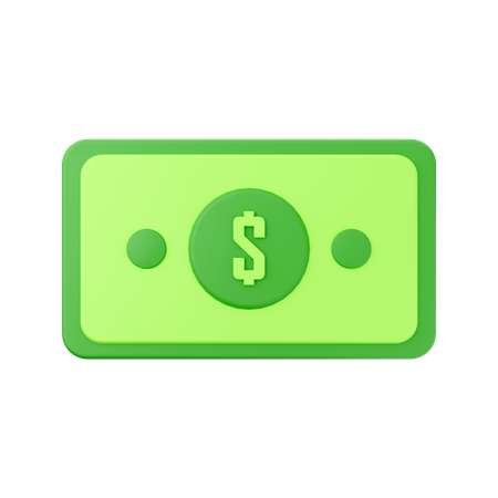 Money Dollar  3D Illustration