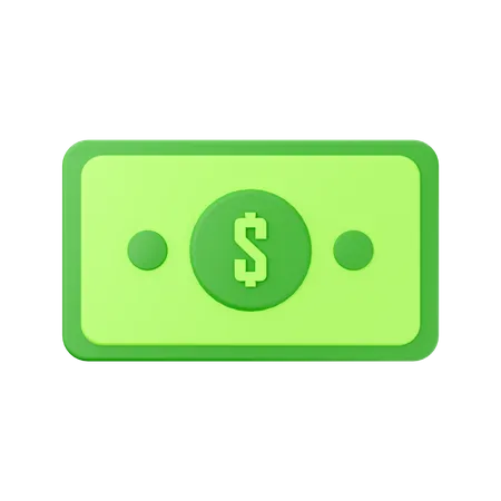 Money Dollar  3D Illustration