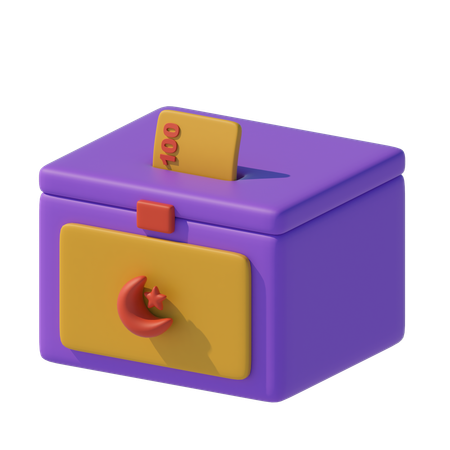 寄付金  3D Icon