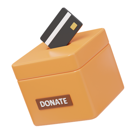 Money Donation  3D Icon