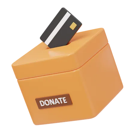 Money Donation  3D Icon