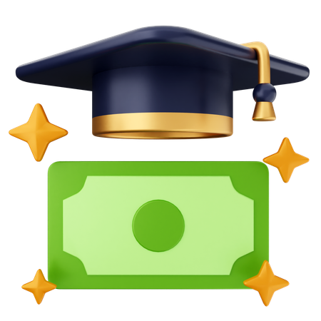 Money Education  3D Icon