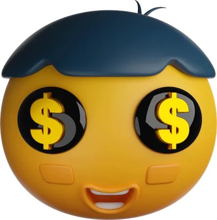 Money Emoji  3D Icon