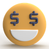 3d money emoji illustration