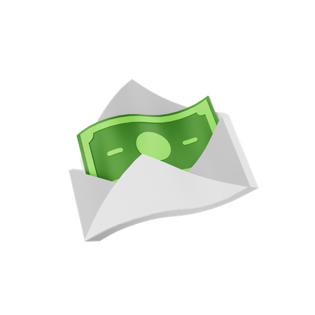 Money Envelope  3D Icon