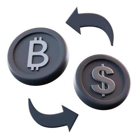 Money Exchange  3D Icon