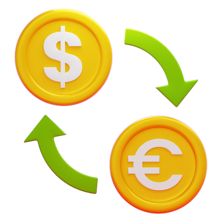 MONEY EXCHANGE  3D Icon