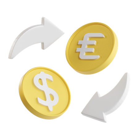 Money Exchange 3D Icon