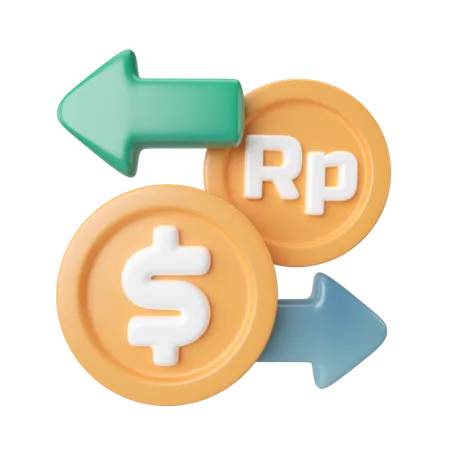 This Is Exchange 3 D Render Illustration Icon High Resolution Png File Isolated On Transparent Background Available 3 D Model File Format BLEND OBJ FBX 3D Icon
