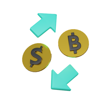 Money Exchanger  3D Icon