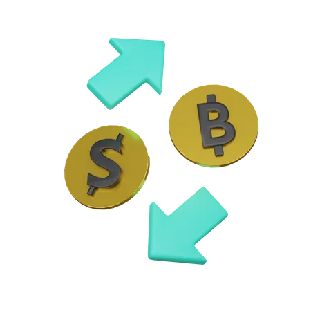 Money Exchanger  3D Icon