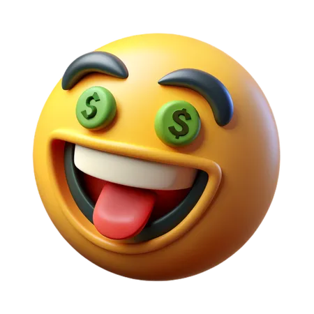 Reaction Emojis 3 D Icon 3D Icon