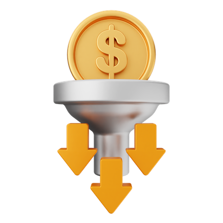 Money Filter  3D Icon