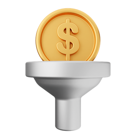 Money Filter  3D Icon