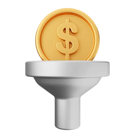 Money Filter  3D Icon