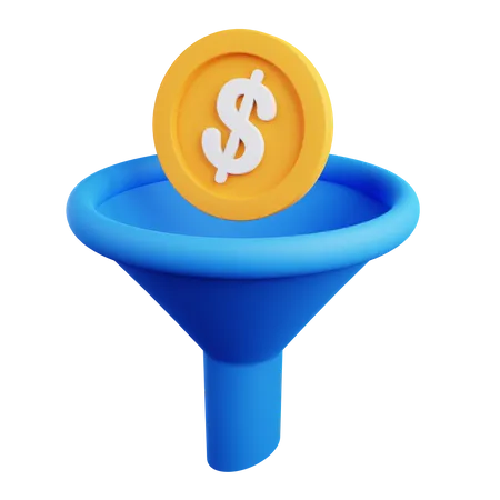 Money Filter  3D Icon